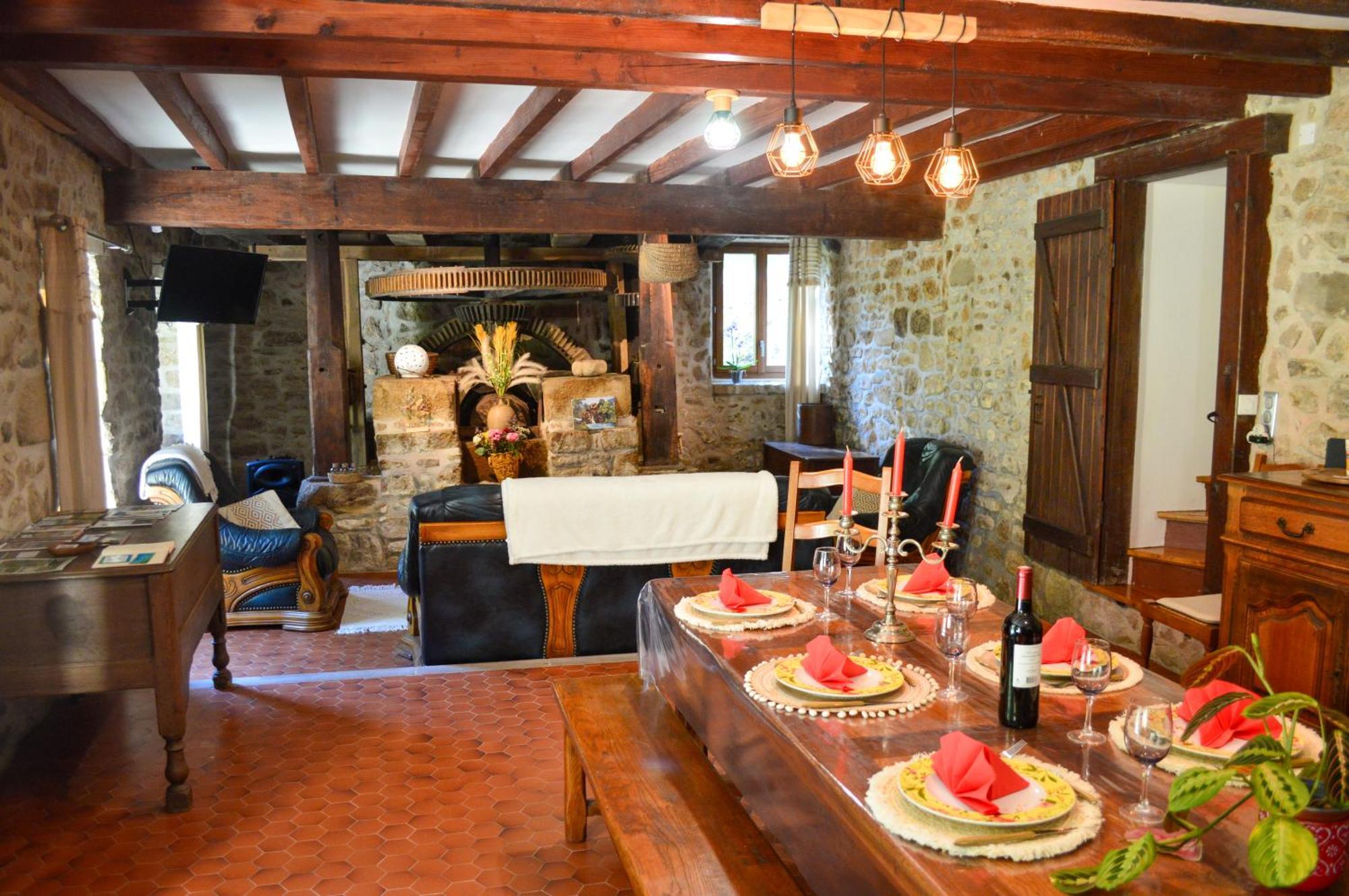 Authentique Moulin Tout Inclus-Moulin De Lavaugarde Thauron 외부 사진